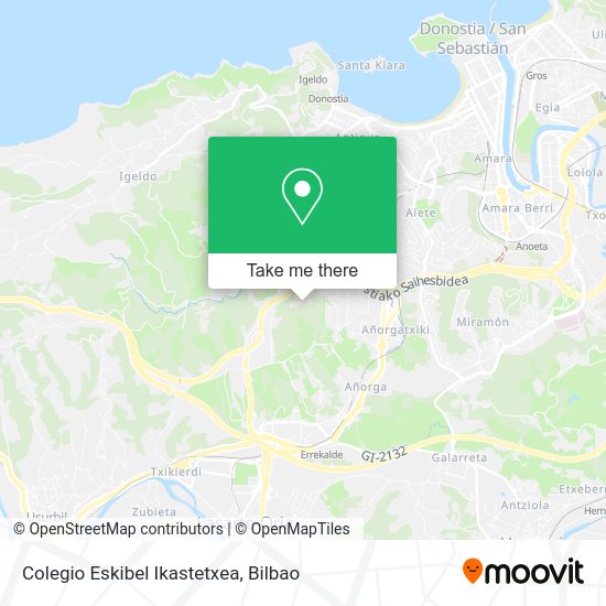 Colegio Eskibel Ikastetxea map