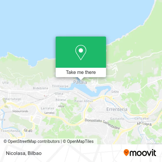 mapa Nicolasa