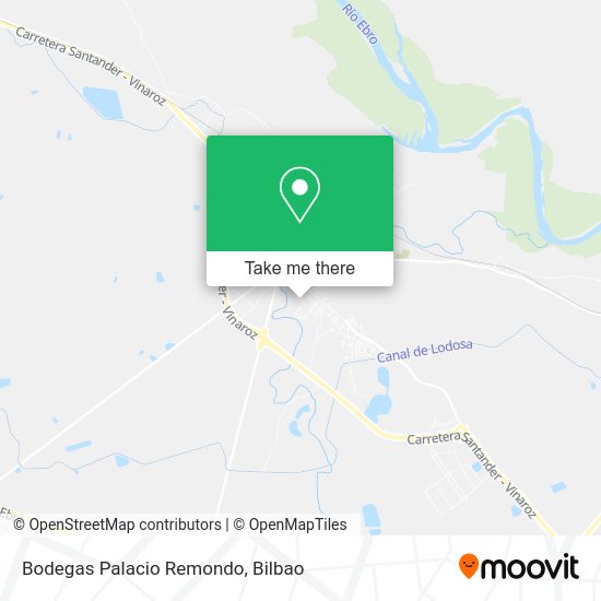 Bodegas Palacio Remondo map