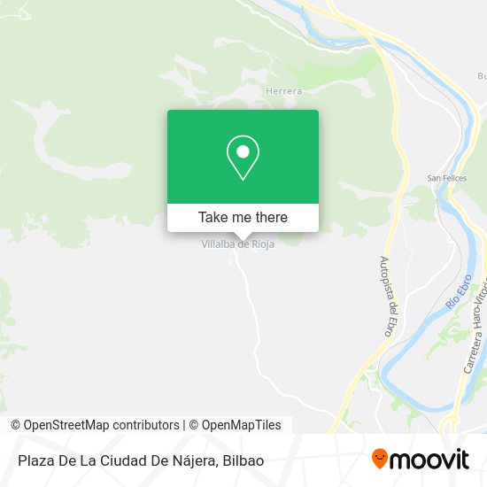 Plaza De La Ciudad De Nájera map