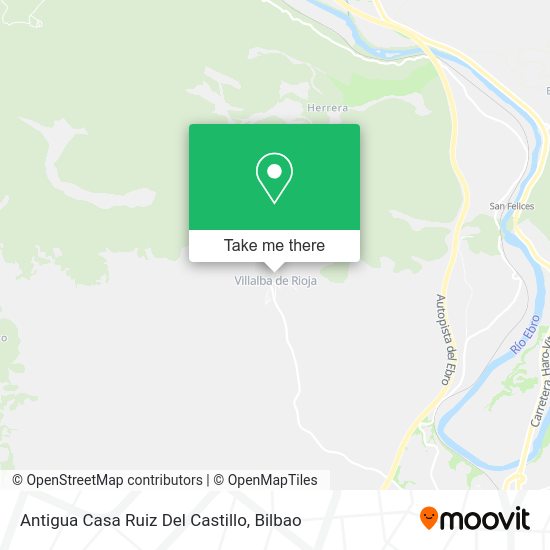 Antigua Casa Ruiz Del Castillo map
