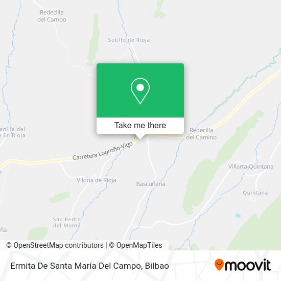 Ermita De Santa María Del Campo map