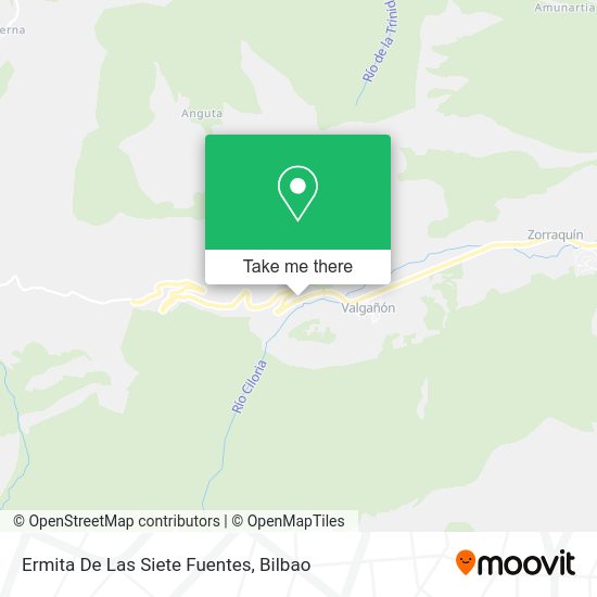 Ermita De Las Siete Fuentes map
