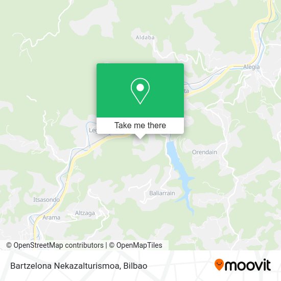 Bartzelona Nekazalturismoa map