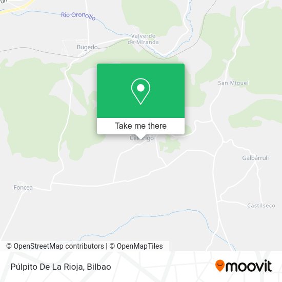 Púlpito De La Rioja map