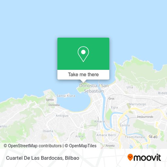 Cuartel De Las Bardocas map