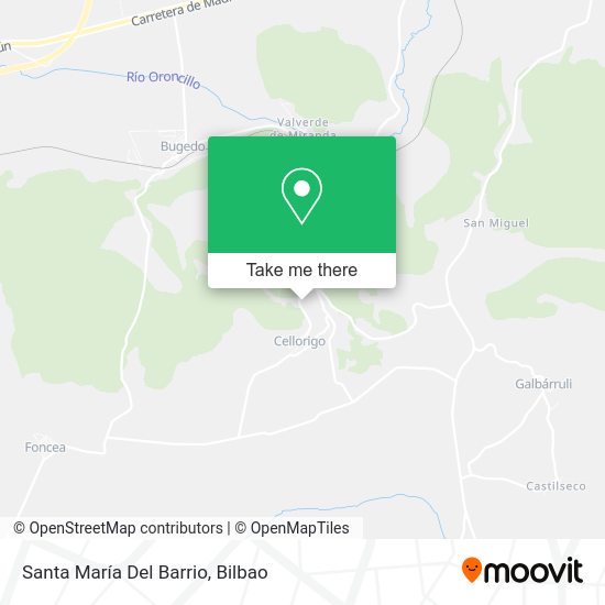 Santa María Del Barrio map
