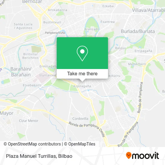 mapa Plaza Manuel Turrillas