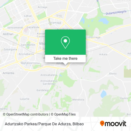 Adurtzako Parkea / Parque De Adurza map