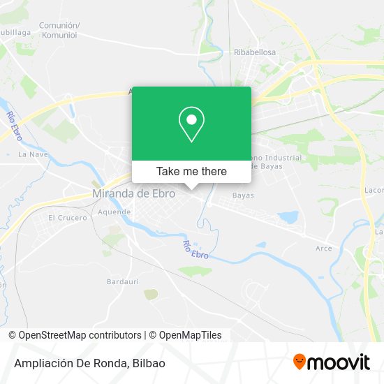Ampliación De Ronda map