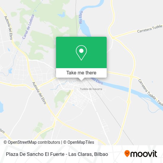 Plaza De Sancho El Fuerte - Las Claras map