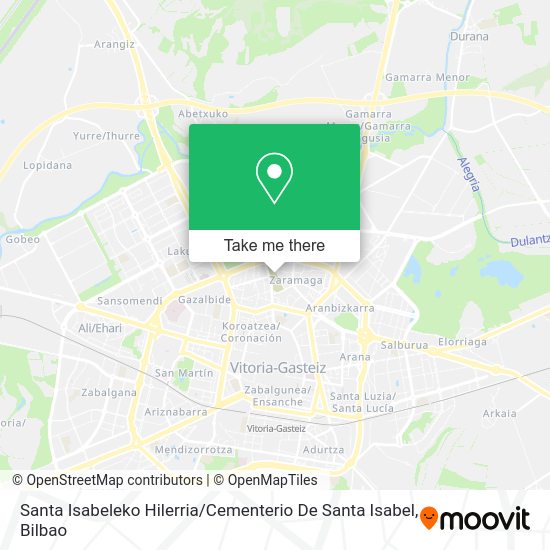 Santa Isabeleko Hilerria / Cementerio De Santa Isabel map