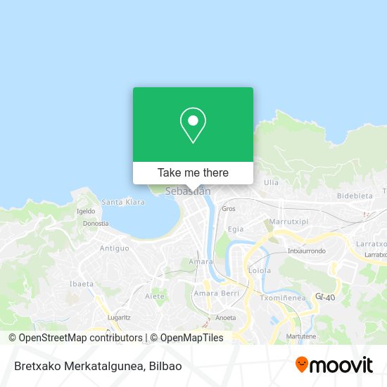 Bretxako Merkatalgunea map