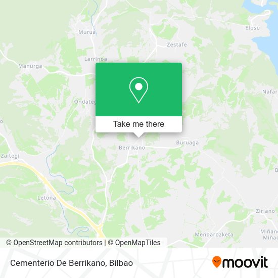 Cementerio De Berrikano map