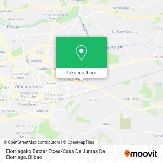 Elorriagako Batzar Etxea / Casa De Juntas De Elorriaga map