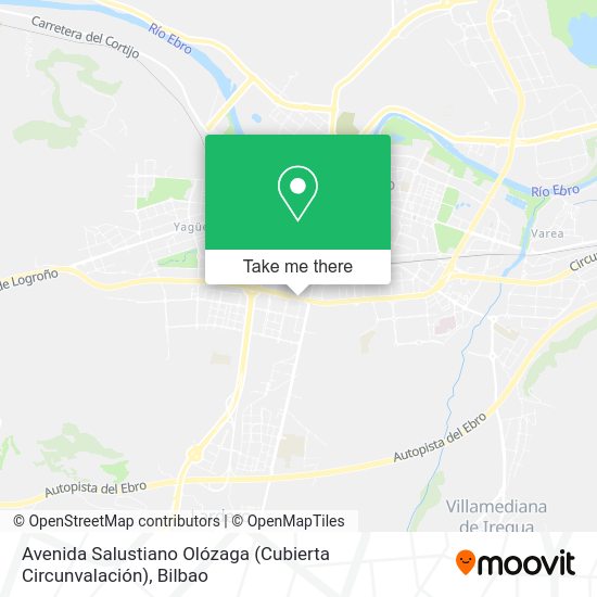Avenida Salustiano Olózaga (Cubierta Circunvalación) map