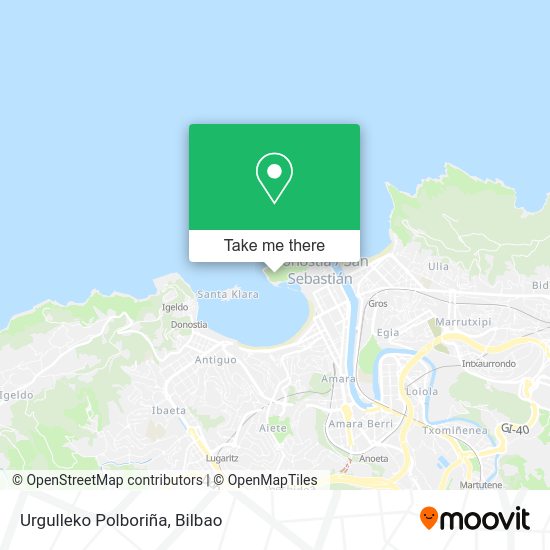 Urgulleko Polboriña map