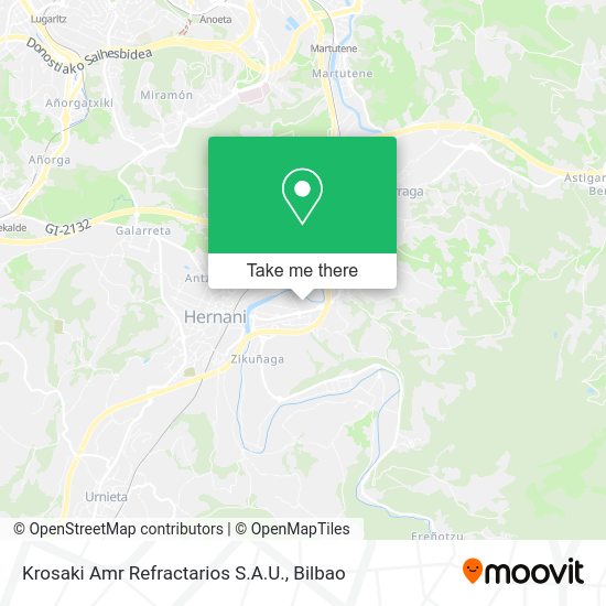 Krosaki Amr Refractarios S.A.U. map