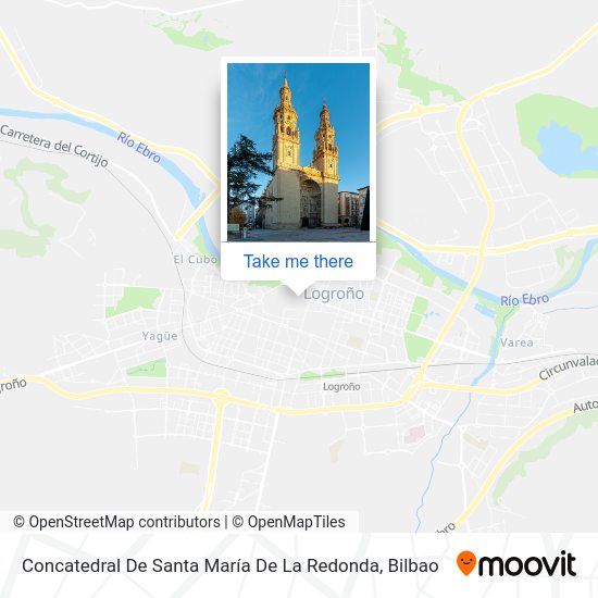 Concatedral De Santa María De La Redonda map
