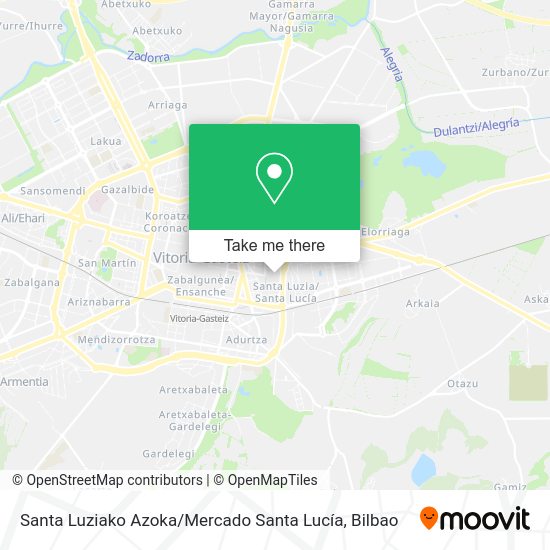 Santa Luziako Azoka / Mercado Santa Lucía map