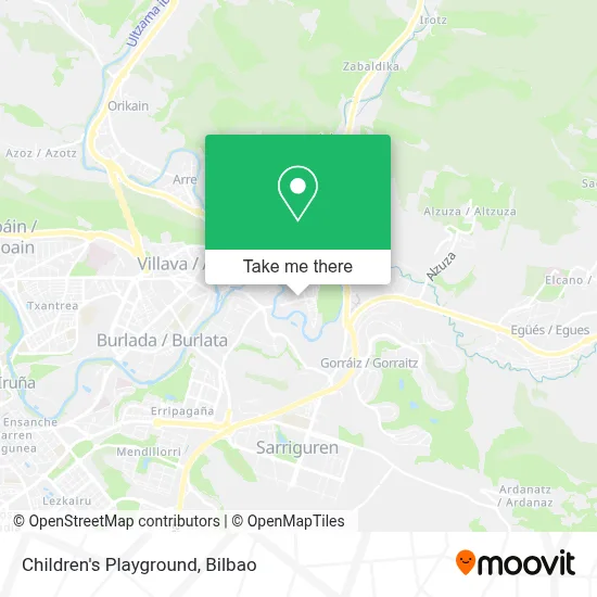 Parque Infantil map