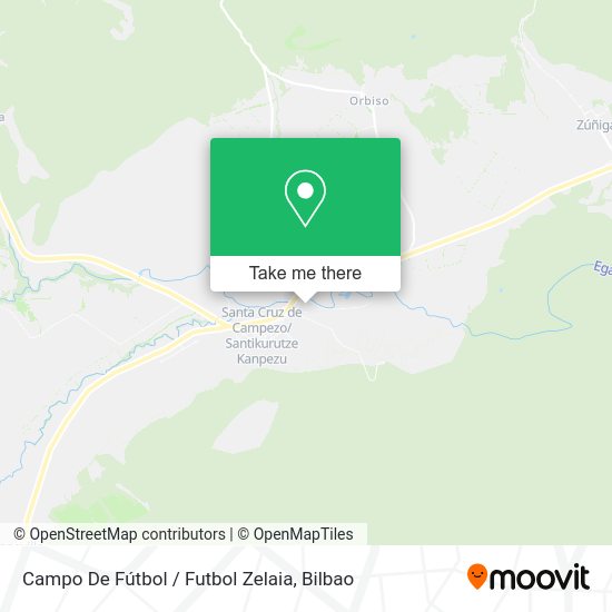 Campo De Fútbol / Futbol Zelaia map