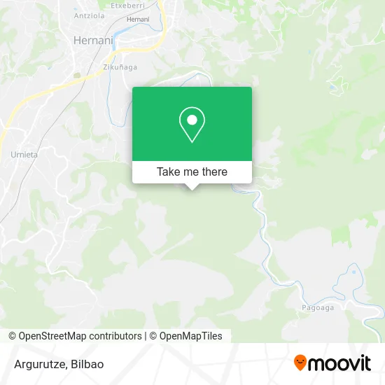 mapa Argurutze