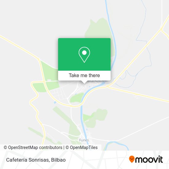 Cafetería Sonrisas map