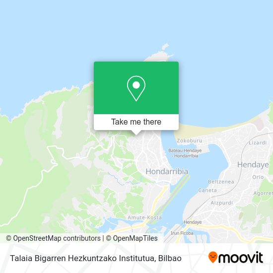 Talaia Bigarren Hezkuntzako Institutua map