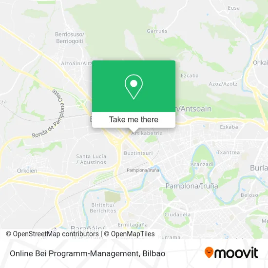 Online Bei Programm-Management map