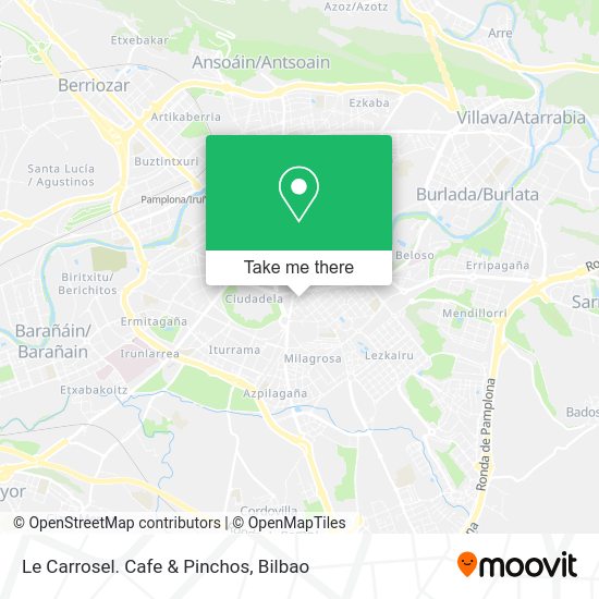 Le Carrosel. Cafe & Pinchos map