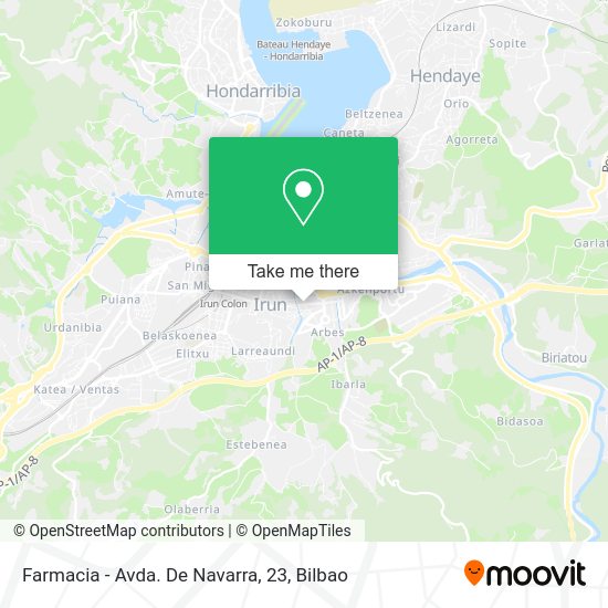 Farmacia - Avda. De Navarra, 23 map