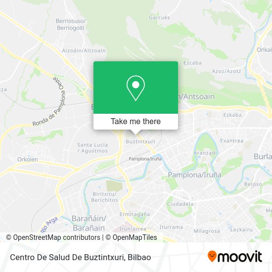 Centro De Salud De Buztintxuri map