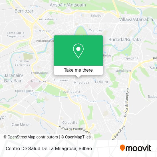Centro De Salud De La Milagrosa map