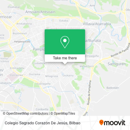Colegio Sagrado Corazón De Jesús map