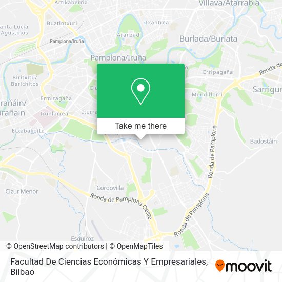 Facultad De Ciencias Económicas Y Empresariales map