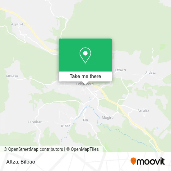 Altza map