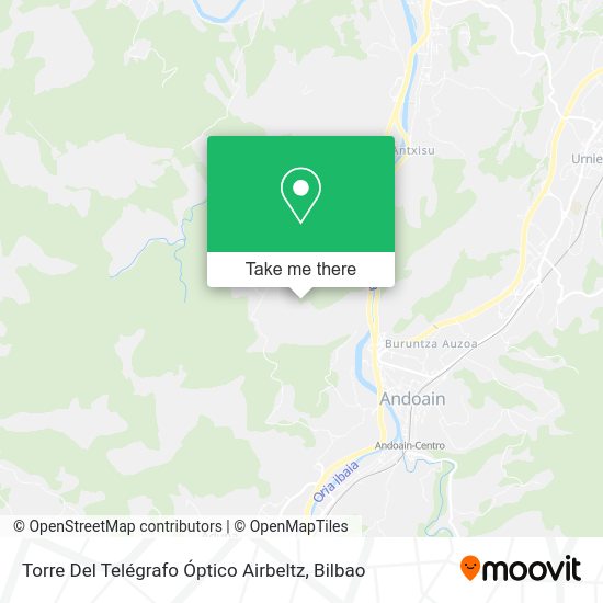 Torre Del Telégrafo Óptico Airbeltz map