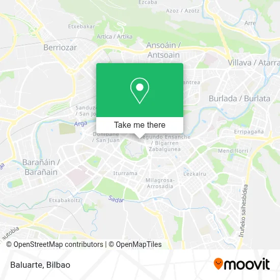 Baluarte map