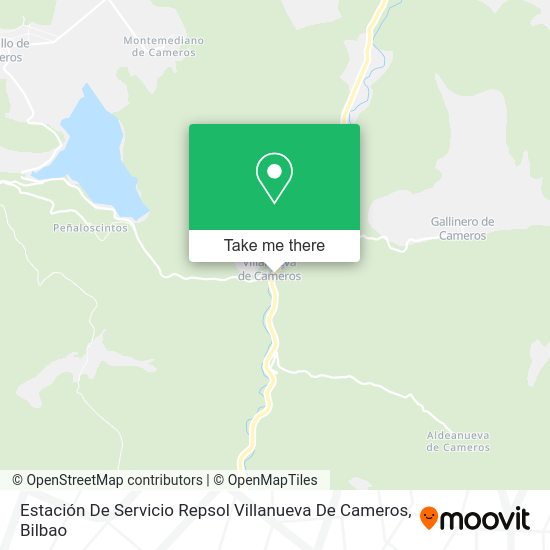 Estación De Servicio Repsol Villanueva De Cameros map