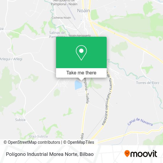 Polígono Industrial Morea Norte map