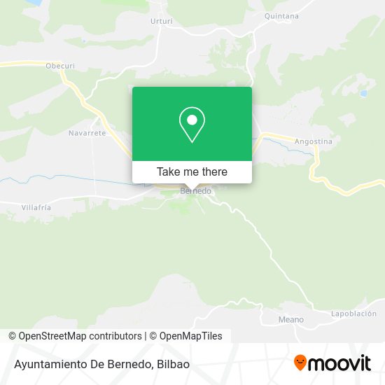 Ayuntamiento De Bernedo map