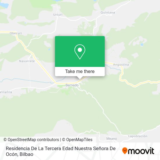 Residencia De La Tercera Edad Nuestra Señora De Ocón map