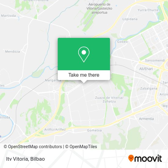 Itv Vitoria map