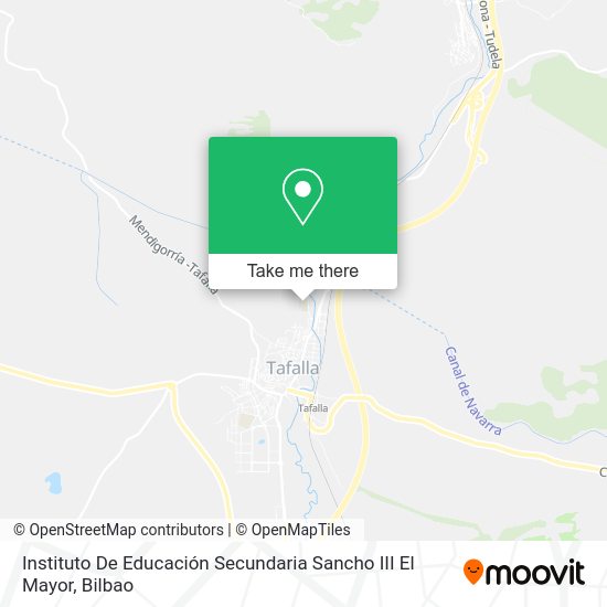 Instituto De Educación Secundaria Sancho III El Mayor map