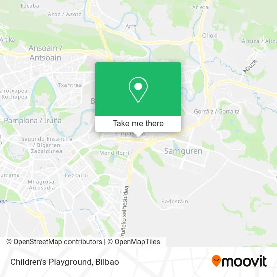 Parque Infantil map