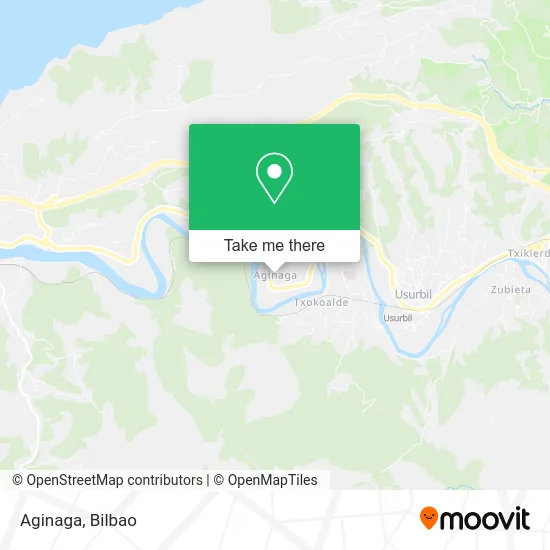 Aginaga map
