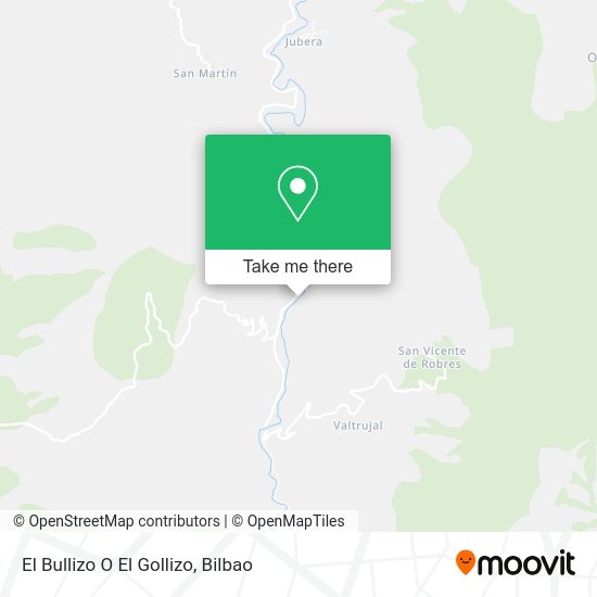 El Bullizo O El Gollizo map