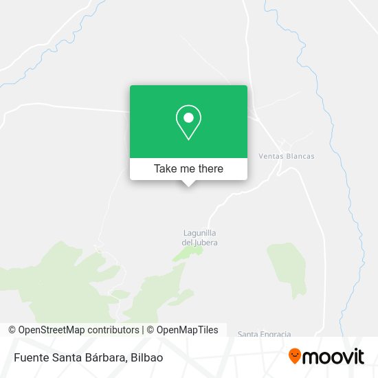 Fuente Santa Bárbara map