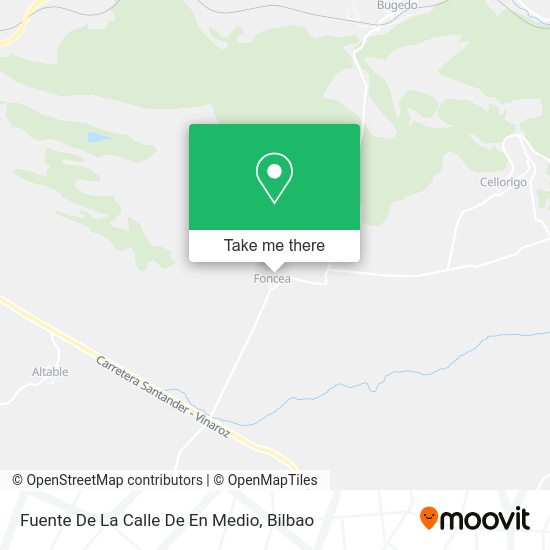Fuente De La Calle De En Medio map